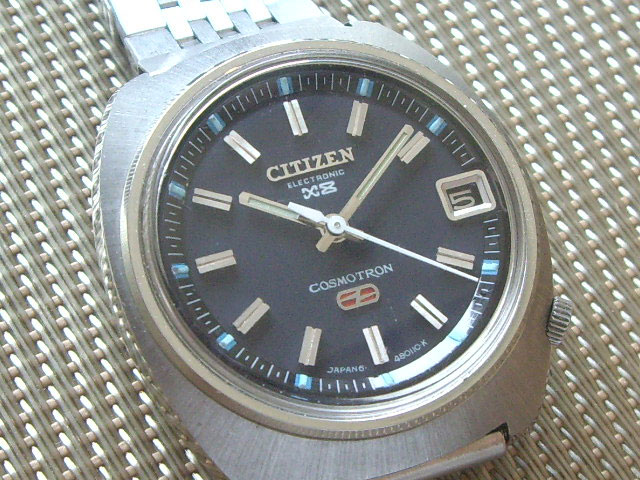 シチズン コスモトロン 電磁テンプ 裏スケルトンモデル | アンティー