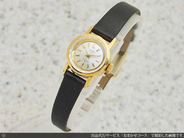 セイコー SEIKO ユニバース 18KYG エレガンスな金無垢 レディース