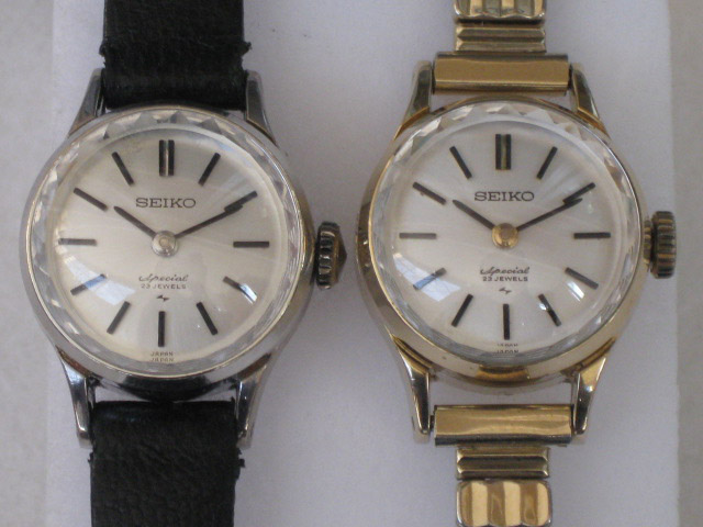 セイコー スペシャル 1140-0060 レディース 手巻き 23石 カットガラス