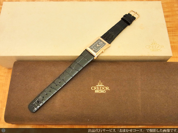 セイコー クレドール Cal.6870搭載 18KT ピンクゴールド金無垢