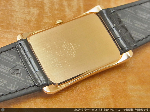 セイコー クレドール Cal.6870搭載 18KT ピンクゴールド金無垢