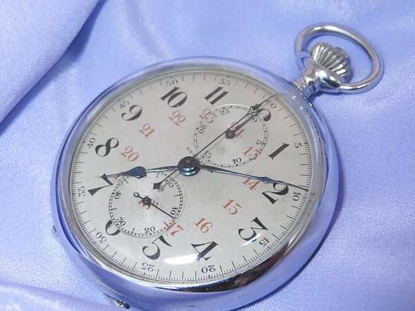 セイコー 秒時計一型乙 カラフ 懐中クロノグラフ 大日本帝国 陸軍水路