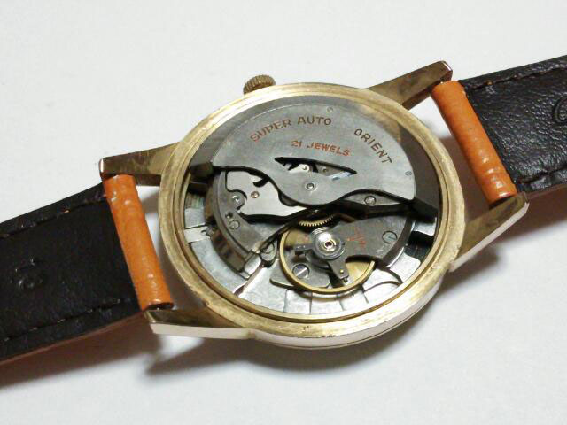 オリエント ORIENT 初期の自動巻きモデル スーパーオート21石