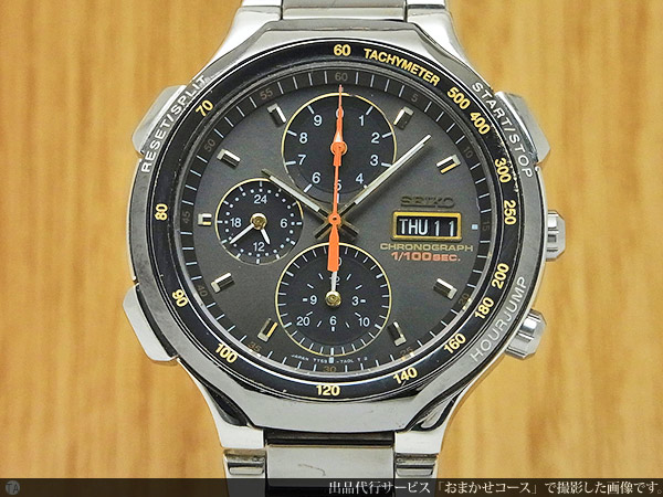 セイコー SEIKO スピードマスター 7T59-7A00 1/100秒クロノグラフ