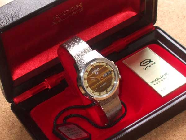 リコー RICOH RIQUARTZ 未使用品 希少専用BOX・プライスタグ付 | アン