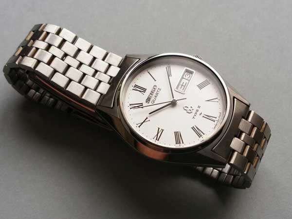 セイコー TYPE2 希少ローマンインデックス仕様モデル ブレス付属 SEIKO