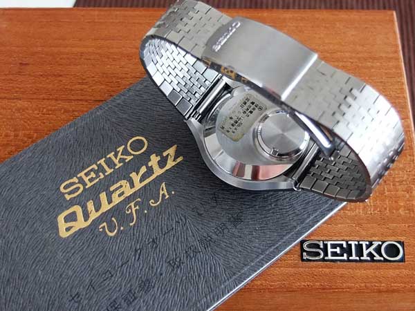 セイコー 38クォーツ v.f.a. 白文字盤 3823-7001 特別調製品 未使用品