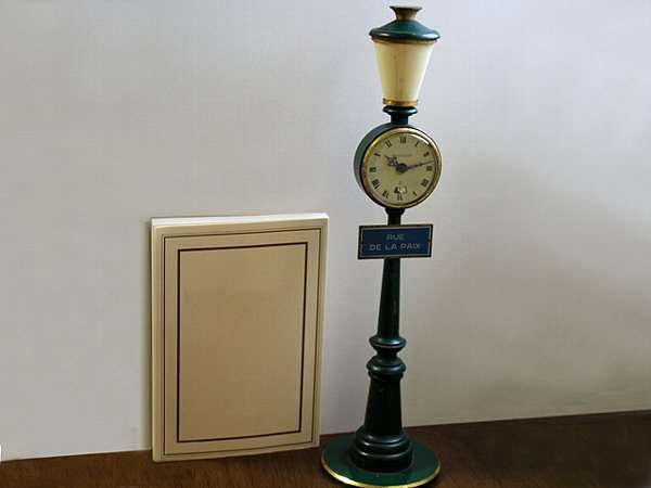 ジャガー・ルクルト リサイタルシリーズ 街灯時計 置時計 8日巻き