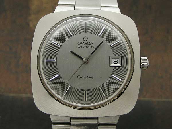 オメガ ジュネーブ ダイナミック 初期型 自動巻き スクエアケース