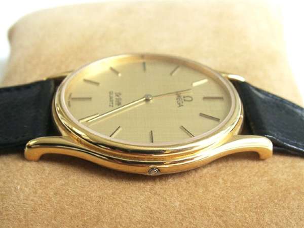 オメガ デ・ビル クオーツ メンズ OMEGA De・Ville・QUARTZ ラウンド