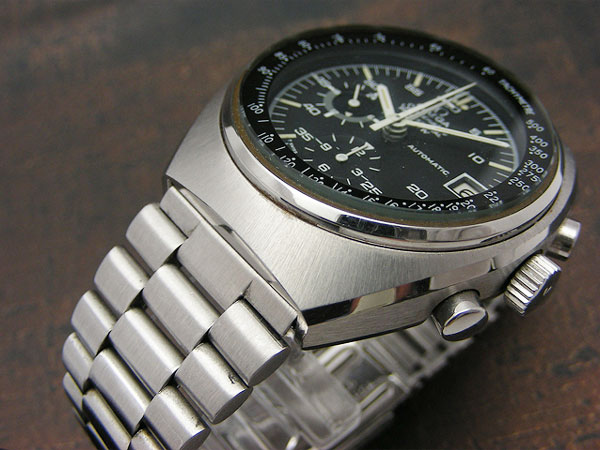 オメガ スピードマスター マーク4 自動巻き クロノグラフ 肉厚ケース