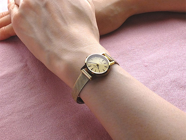 オメガ ジュネーブ レディース ストライプ文字盤 手巻き Ref.511.0412