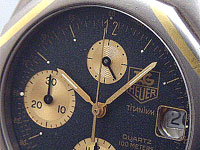 タグ・ホイヤー チタニウム クオーツ 100METERS クロノグラフ | アン