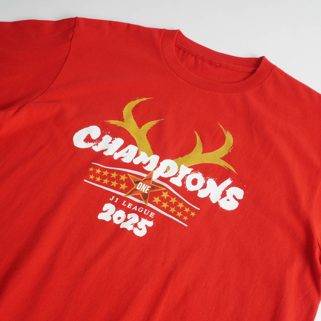 25J1リーグ優勝記念Tシャツ（全3色）【予約】 – 鹿島アントラーズFC