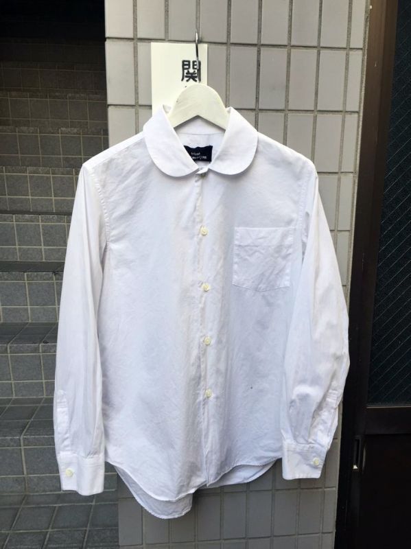 tricot COMME des GARCONS トリコ コムデギャルソン】丸襟長袖シャツ