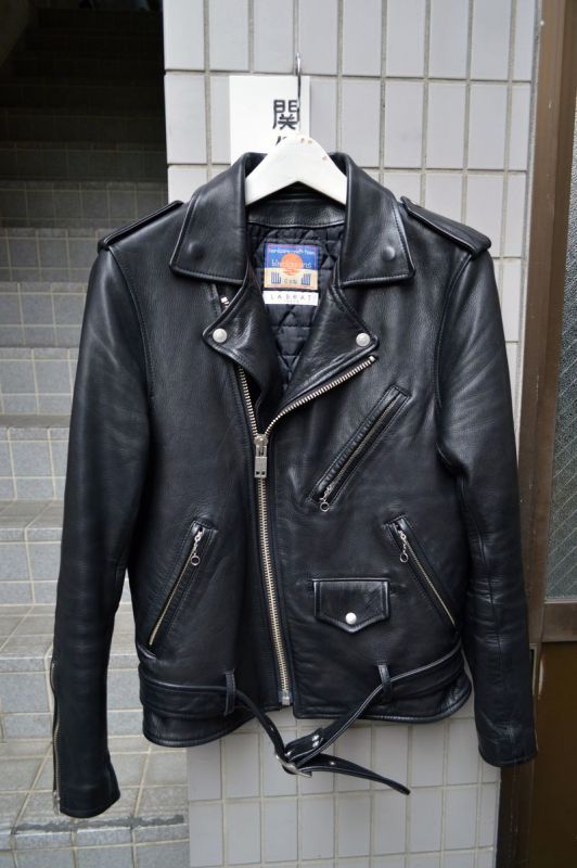 blackmeans×LABRAT ブラックミーンズ×ラブラット】ファー襟レザー