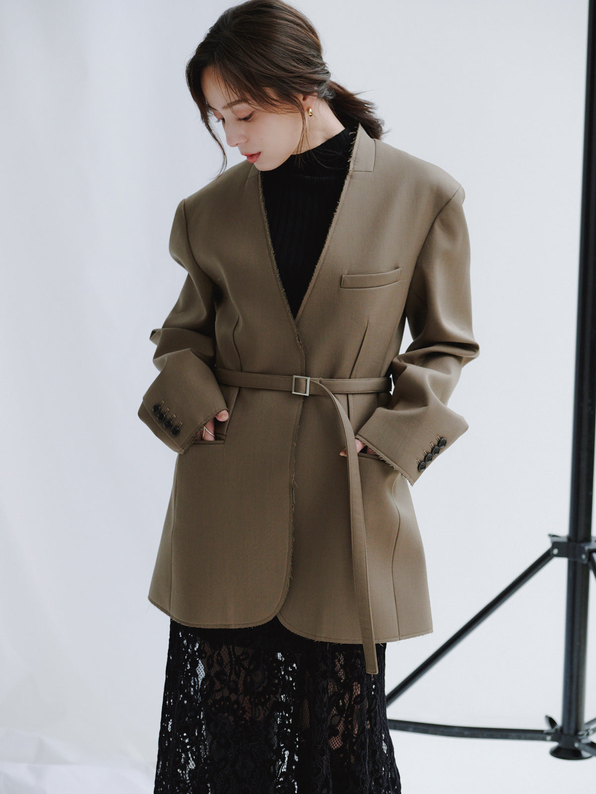 WEB限定】ボンディングフォルムジャケット