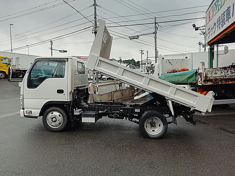 いすゞ エルフ 2tダンプ フルフラットロー | 中古トラック情報 | 朝日