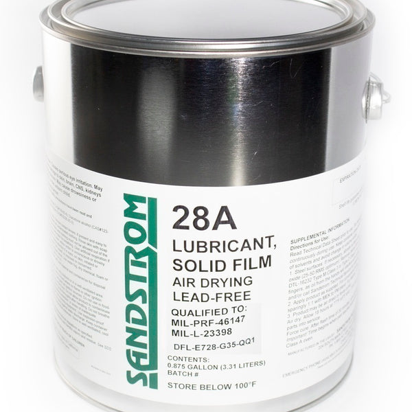 Solid Film Lubricant 28 A Spec Solid Film Lubricant Gallon MIL-PRF
