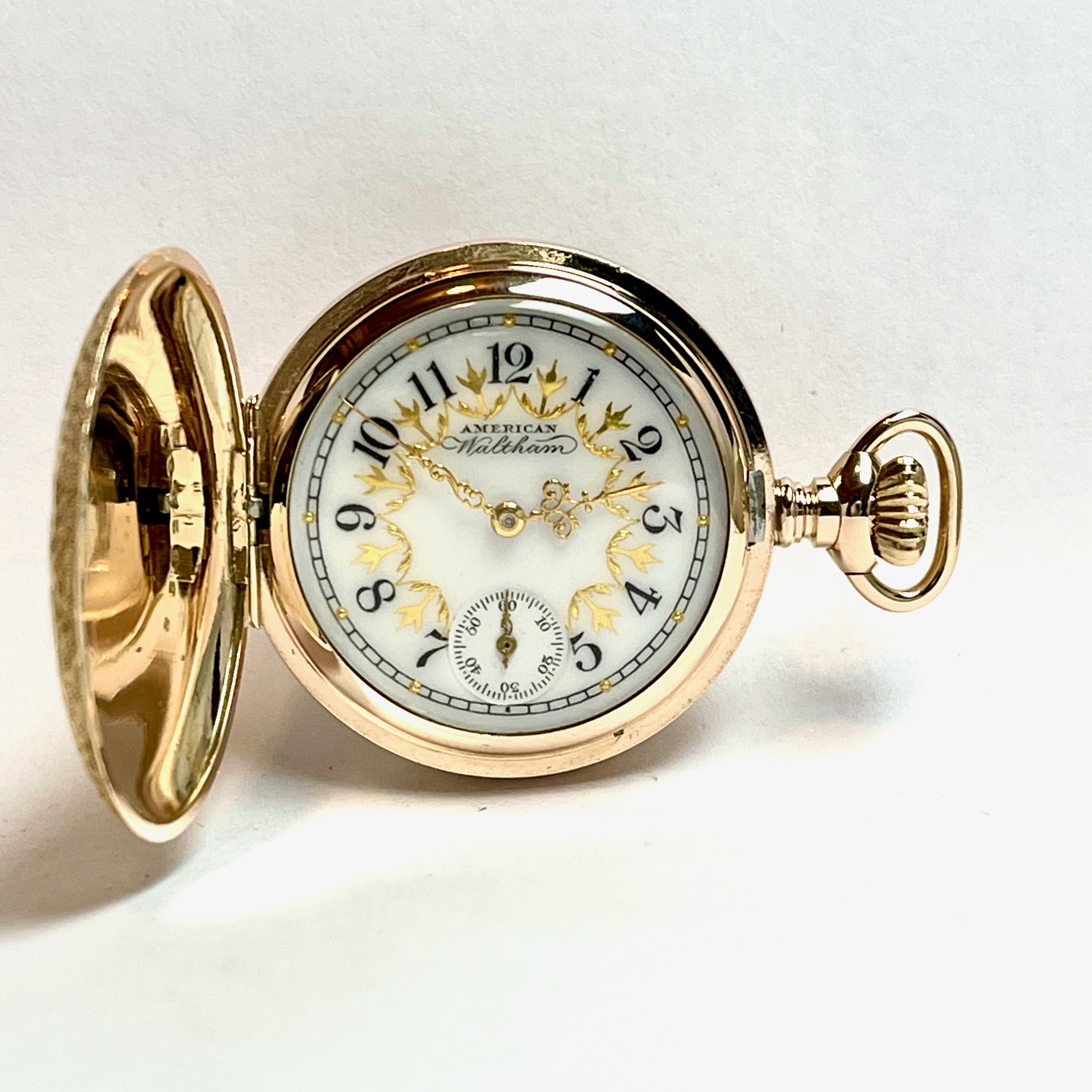 WALTHAM LADY'S MULTI COLOR POCKET WATCH - Ashton-Blakey Vintage