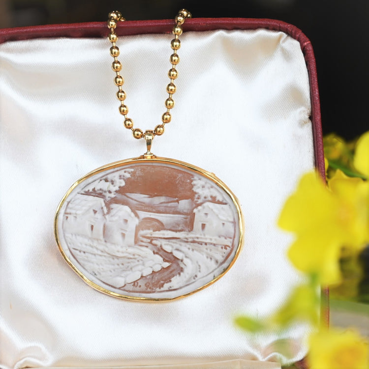 ユニークなカメオ ペンダントトップ | 芦屋Antico