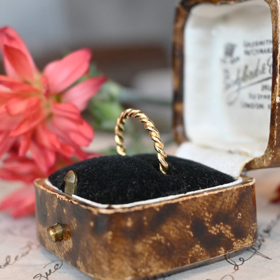 ツイストデザインリング | 芦屋Antico