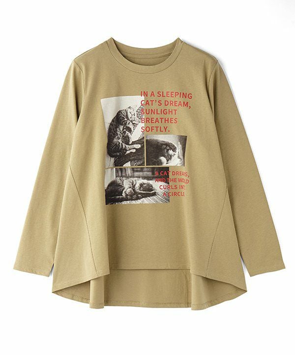 ずっと見守るネコロンT | AS KNOW AS オンラインショップ