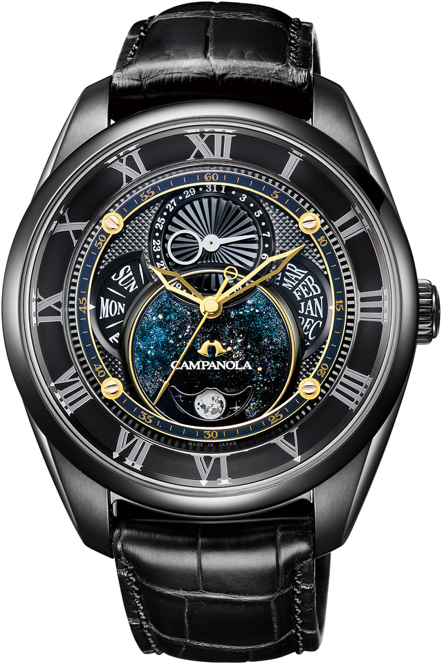 シチズン、「カンパノラ」限定2モデル。漆ダイヤルで宇宙と星の