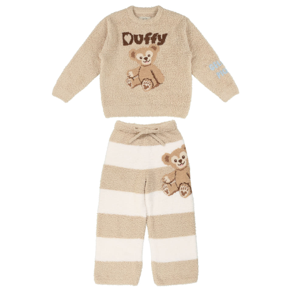 ダッフィー×ジェラピケコラボ第2弾！ ルームウェアセットに特別仕様の