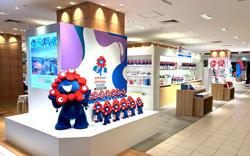 ミャクミャク×英国「ポール・スミス」コラボグッズ。遊び心のある