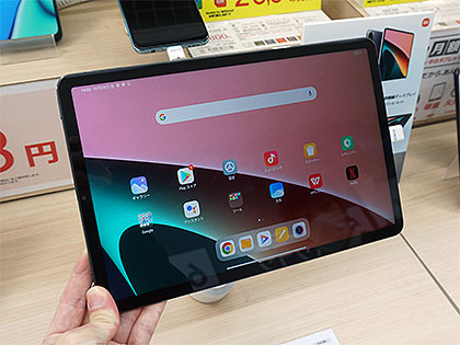 人気Androidタブレット「Xiaomi Pad 5」の実機展示がソフマップで開始