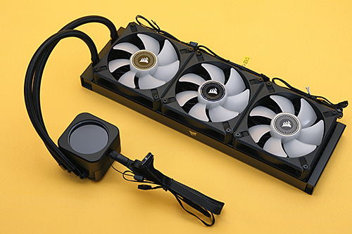 Core i9-12900Kもしっかり冷える！液晶付き水冷クーラー「CORSAIR iCUE