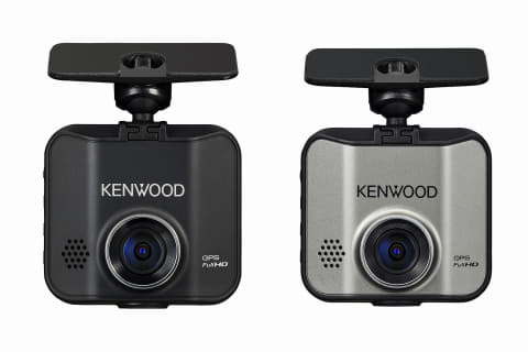ケンウッド、フルHDドラレコ3機種。ブランド初、内装とマッチする3色