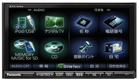 パナソニック、首都高の中央環状品川線を収録したストラーダ「CN