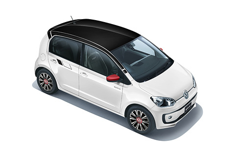 フォルクスワーゲン、「up!」に2トーンカラー仕様の限定車「spice up
