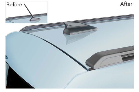 ビートソニック、ダイハツ「タフト」専用「ドルフィンアンテナ」 - Car