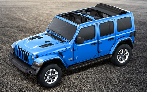 ジープ、電動開閉式パワートップの限定車「ラングラー・アンリミテッド