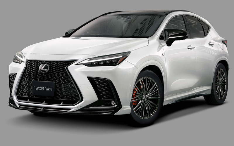 TRD、新型レクサス「NX」のF SPORTグレードを進化させる「F SPORT