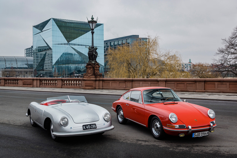 ポルシェ、356を讃える「ポルシェビジョン357」初公開 同社スポーツ