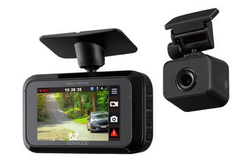 ケンウッド、“彩速ナビ”連動の2カメラフルHDドラレコ「DRV-MN940B