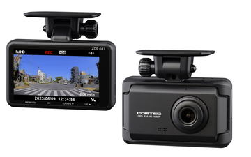 コムテック、前後広角2カメラドライブレコーダー「ZDR027」 STARVISで
