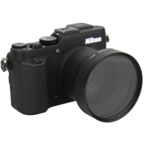 ニコンCOOLPIX P7800/P7700でフィルターが使えるアダプター - デジカメ