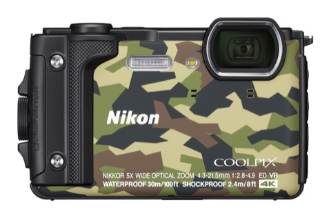 ニコン、4K動画対応の防水カメラ「COOLPIX W300」国内発売 - デジカメ