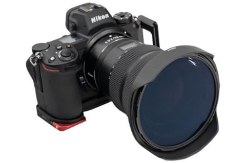 よしみカメラ、「NIKKOR Z 14-24mm f/2.8 S」用のレンズフィルター。UV