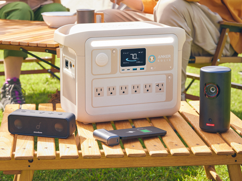 58分で満充電できるポータブル電源「Anker Solix C1000 Portable Power