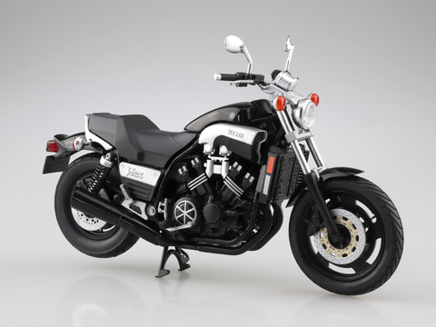 アオシマ、「YAMAHA Vmax」を1/12完成品バイクシリーズから3色展開