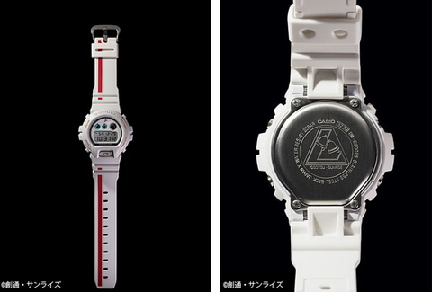 G-SHOCK×GUNDAM、逆シャア・アムロ仕様の白い限定モデル - Impress Watch