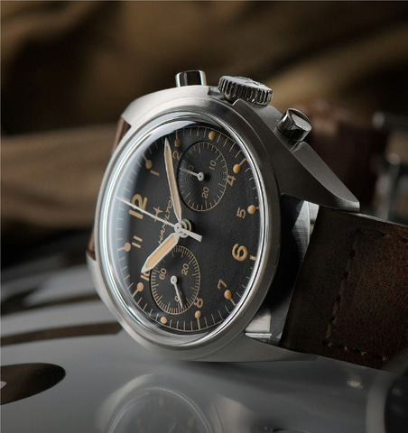 ハミルトン、ビンテージデザインのミリタリークロノグラフ - Impress Watch