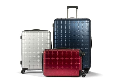 エース、360度どこからでも開けるスーツケースにメタリックモデル