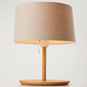 無印良品、麻シェードを使ったLEDスタンドライトとフロアライト - 家電